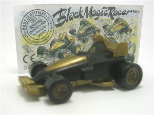 Black Magic Racer 1994 , Turbo-Blitz + Beipackzettel