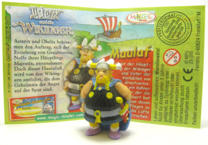 Maulaf + Beipackzettel 2S-255 Asterix und die Wikinger