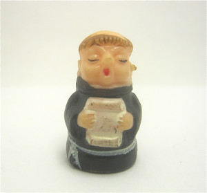 Alte Miniaturfiguren , Mönch