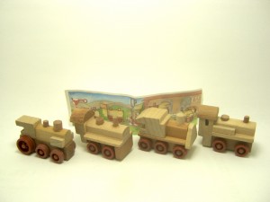 Holzlokomotiven 1996, Komplettsatz + Beipackzettel