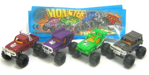 Monster Trucks 2002 , Komplettsatz + Beipackzettel