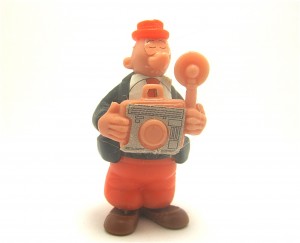 Popeye und seine Freunde Wimpy mit Fotoapparat 