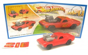 Hot Wheels 2012 , Roger Doger MPG TR130 + Beipackzettel