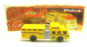 Amerikanische Feuerwehren 2001 ,  Engine 1 + Beipackzettel
