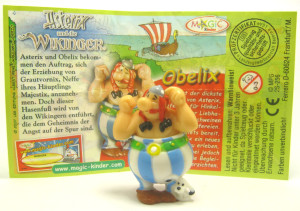 Obelix + Beipackzettel 2S-256 Asterix und die Wikinger