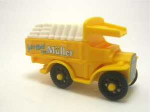 Oldtimer Lieferfahrzeuge 1991 , Transporter gelb