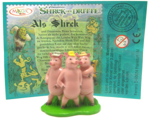 Die Schweinchen + Beipackzettel ST-280 Shrek 3