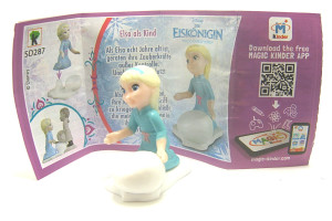 Die Eiskönigin 2016, Elsa als Kind SD287 + Beipackzettel