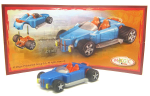 Rodster Racer 2009 , Racer blau DE065 + Beipackzettel