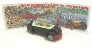 Kleinwagen der 50er im neuen Kook 1999 , Der neue Kabinenroller + Beipackzettel