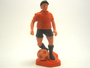 Fußballer orange