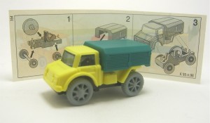 Baustellen-Fahrzeuge EU 1994/95 , Sattelschlepper + Beipackzettel