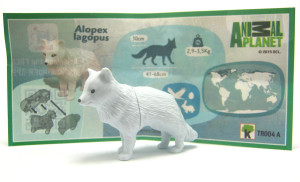 Animal Planet Polarfuchs + Beipackzettel TR004A