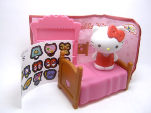 Maxi - Hello Kitty , Hello Kitty im Schlafzimmer + Beipackzettel