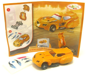 Hot Dragster 2006 , Dragster 4 orange TT065 + Beipackzettel