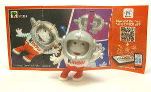 Kinderino 2016 Berufe , Astronaut SD301 + Beipackzettel