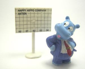 Happy Hippo Boss Schild ohne Kurve