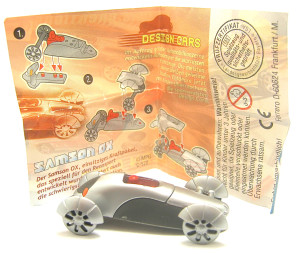 Design Cars 2004 , Samson OX C120 + Beipackzettel