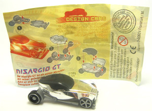 Design Cars 2004 , Nisargio GT  C121 + Beipackzettel