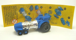 Traktor Power Race 2003 blau + Beipackzettel