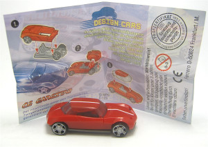 Design Cars 2004 , Gangster  C123 + Beipackzettel