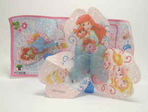 Blüten-Haarclip von den Prinzessin Palace Pets FT 107B + Beipackzettel