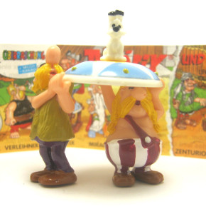Idefix und die Träger + Beipackzettel Asterix 