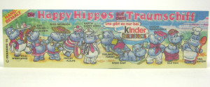Beipackzettel Die Happy Hippos auf dem Traumschiff