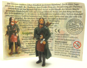 Aragorn der Waldläufer + Beipackzettel Der Herr der Ringe - Die Gefährten