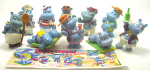 Komplettsatz Happy Hippos Holiday + Beipackzettel