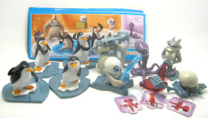 Komplettsatz  Die Pinguine / Penguins + Beipackzettel