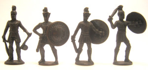 Komplettsatz Griechische Krieger (Spartaner)