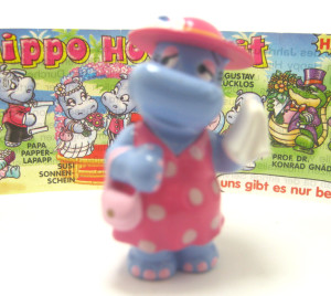 Figur zum auswählen Ü-Ei Serie Die Happy Hippo Hochzeit Deutschland 1999 