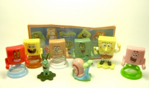 SpongeBob Squarepants , Komplettsatz + 8 Beipackzettel
