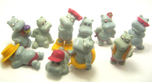  Die Happy Hippos 1988 Komplettsatz