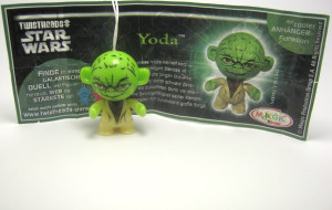 Yoda + Beipackzettel TR210 Star Wars Twistheads