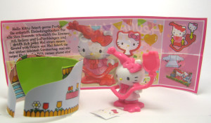 Kitty geht auf Party + Beipackzettel FF331 Hello Kitty