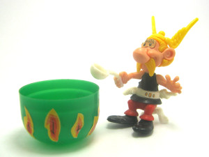 Asterix mit Kochkessel