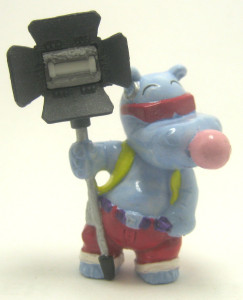 Original Palettenanhänger  Happy Hippo Hollywood  1997