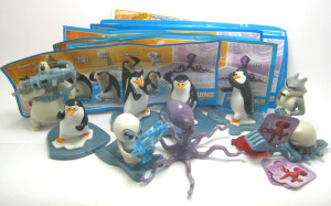 Komplettsatz Pinguins Madagascar + Beipackzettel