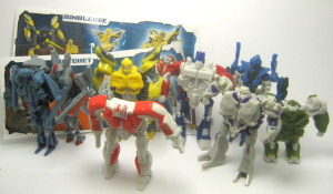 Komplettsatz Transformers + Beipackzettel