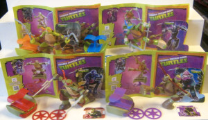 Maxi XXL Teenage Mutant Ninja Turtles 2016 , Komplettsatz + Beipackzettel
