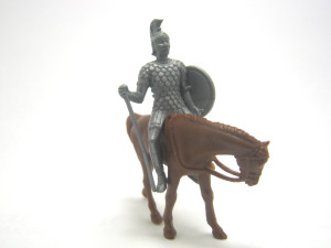 Ritter auf Pferd