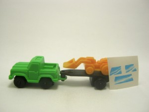 Fahrzeuge mit Hänger EU 1991 , mit Traktor