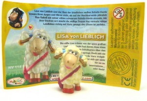 Lisa von Lieblich dunkel + Beipackzettel NV114 Gute Schafe wilde Schafe