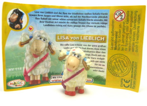Lisa von Lieblich hell + Beipackzettel NV114 Gute Schafe wilde Schafe