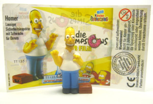 Homer + Beipackzettel TT135 Simpsons der Film