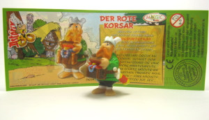 Der rote Korsar + Beipackzettel DE099 Asterix Geburtstag