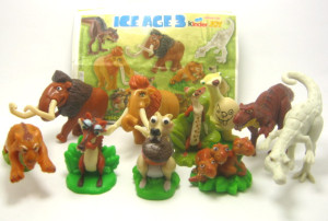 Komplettsatz Ice Age 3 + Beipackzettel