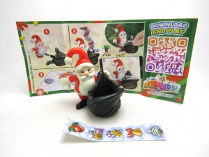 Christmas Eve VT244 Santer Claus Stickers  + BPZ , Weihnachten2023